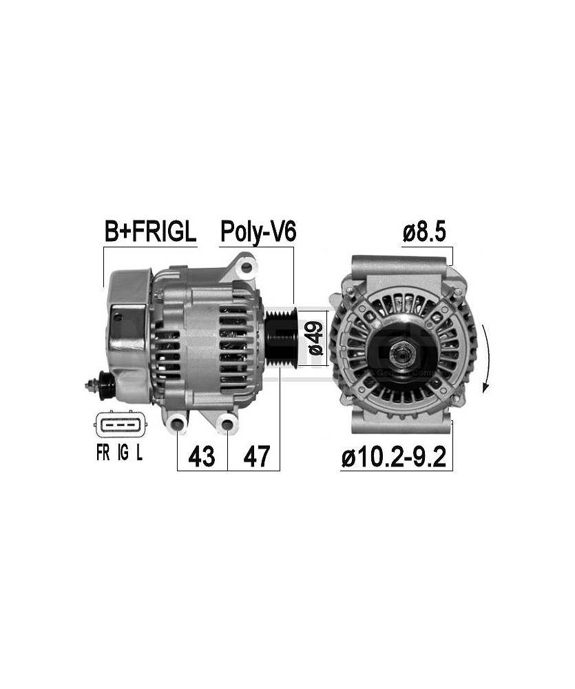 ALTERNATORE BMW 1- MINI CABRIOLET