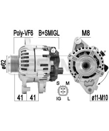 ALTERNATORE 90AH  YARIS