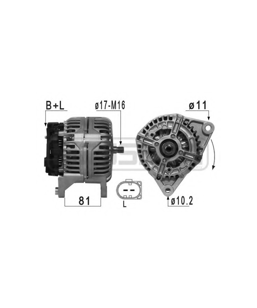 ALTERNATORE DAILY III - DUCATO 140 AMP