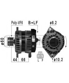 ALTERNATORE 12V140A ASTRA H-CORSA D-MERIVA-ZAFIRA MOTORE 1.7 CDTI