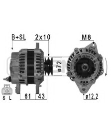 ALTERNATORE  14V-120A