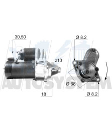 MOT. - 12V 1KW. -  AGILA CORSA