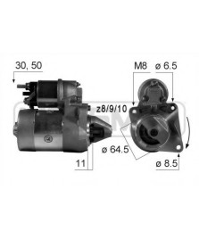 MOTORINO 12V 0.8KW PALIO/PUNTO/Y B  NUOVA 500 -600 1.1