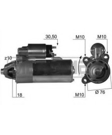 MOT. - 12V-2 2KW. -  FOCUS 1.8 TD OE