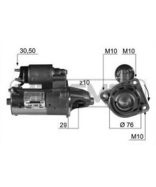 MOTORINO D AVVIAMENTO 12V 1 1Kw      FIESTA IV VISTEON ORIGINALE/