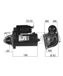 MOTORINO D AVVIAMENTO 12V 1 7KW.--   PALIO WEEKEN/PUNTO/FIORINO