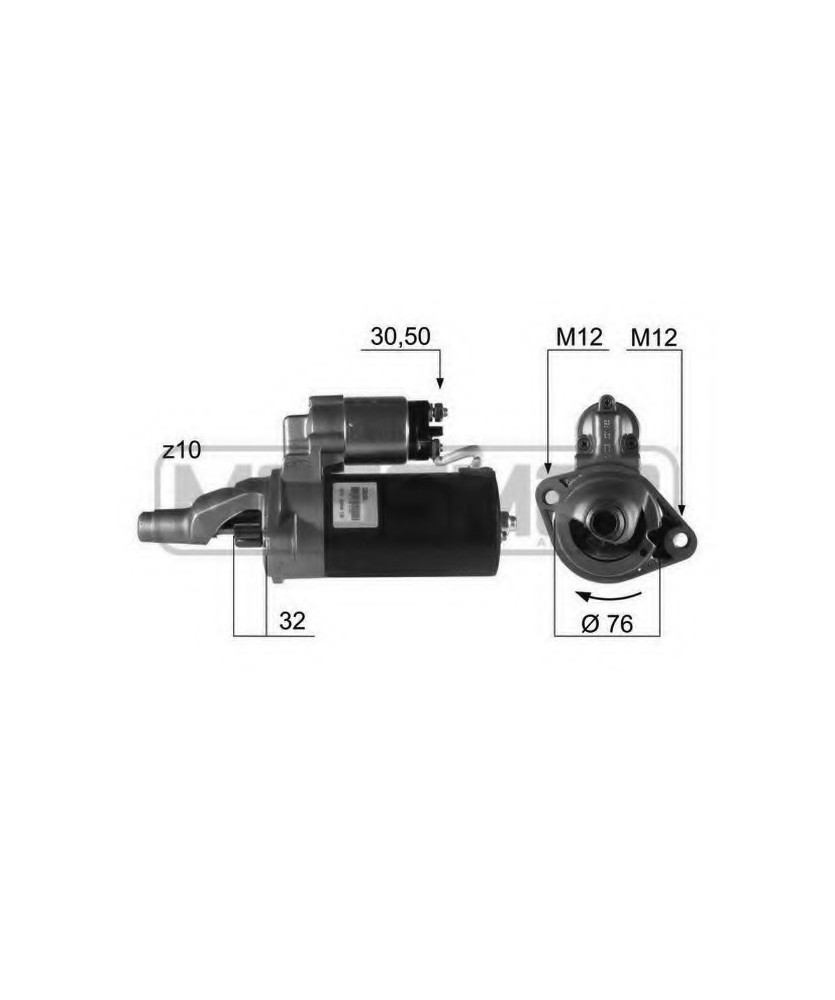 MOTORINO AVVIAMENTO  A4/A6/A8