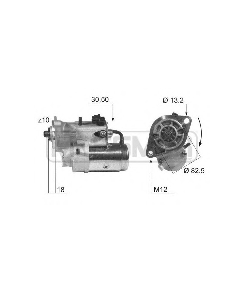 MOT. AVV.  LAND CRUISER/LAND CRUI  12V-2 2KW