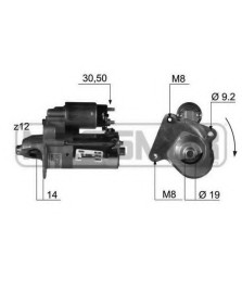 MOTORINO AVVIAMENTO  FIESTA 1.4/1.6  TDCI O.E VISTEON ORIGINALE