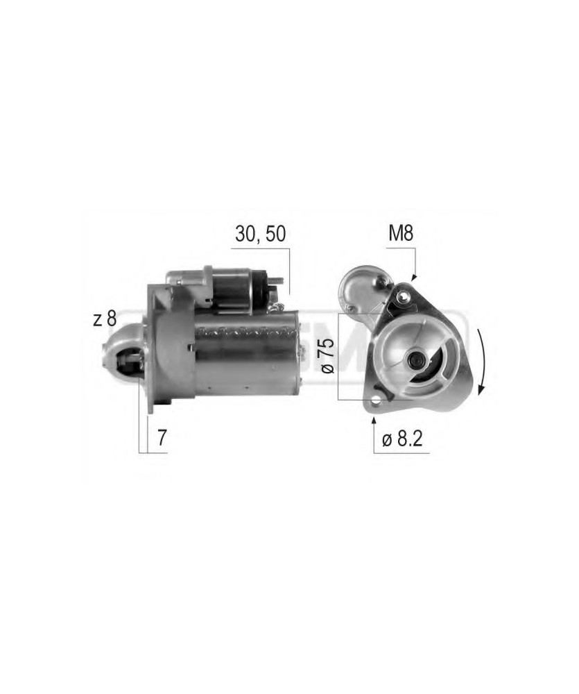 MOTORINO AVVIAMENTO KALOS MATIZ