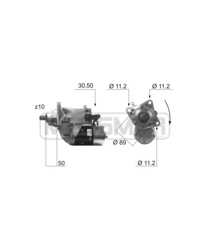 MOTORINO AVVIAMENTO EUROTECH MH