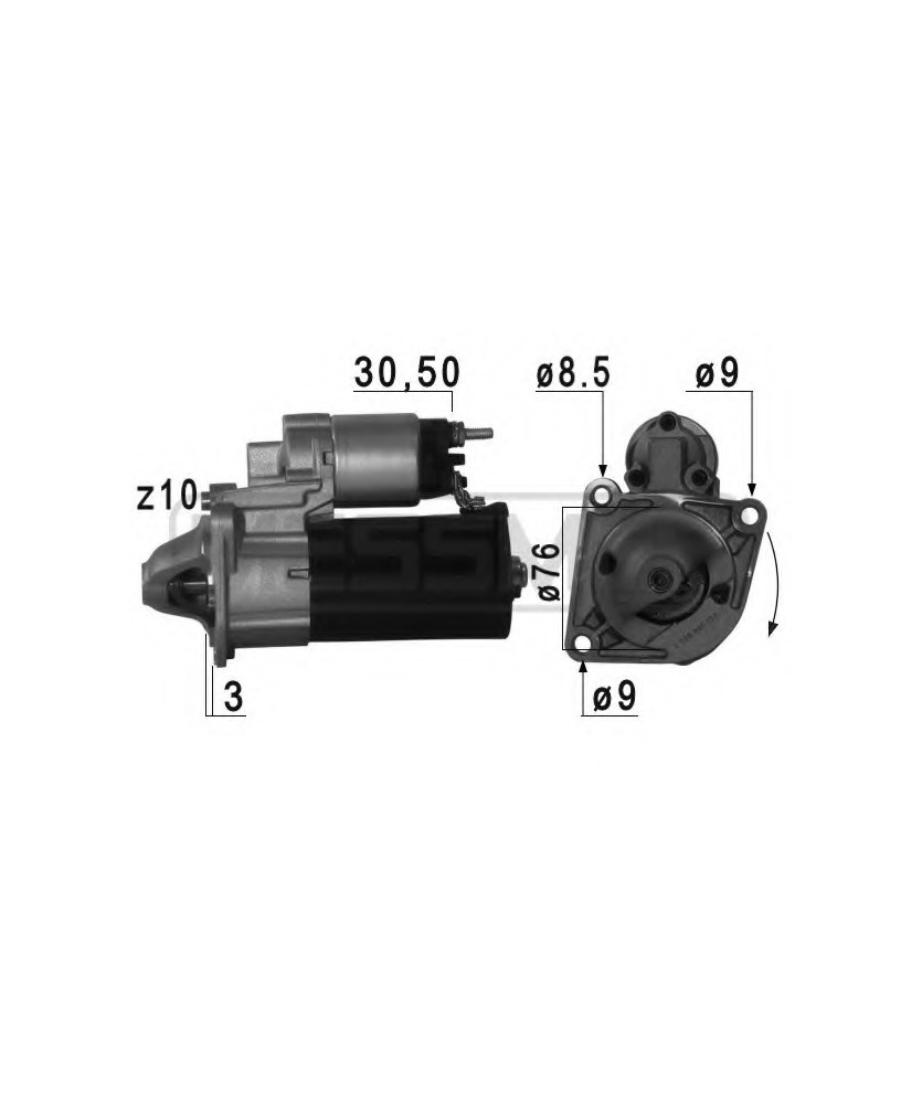 MOT. AVV. BRAVO - ALFA 159 2.0 MJTD FIAD 12V1 4KW