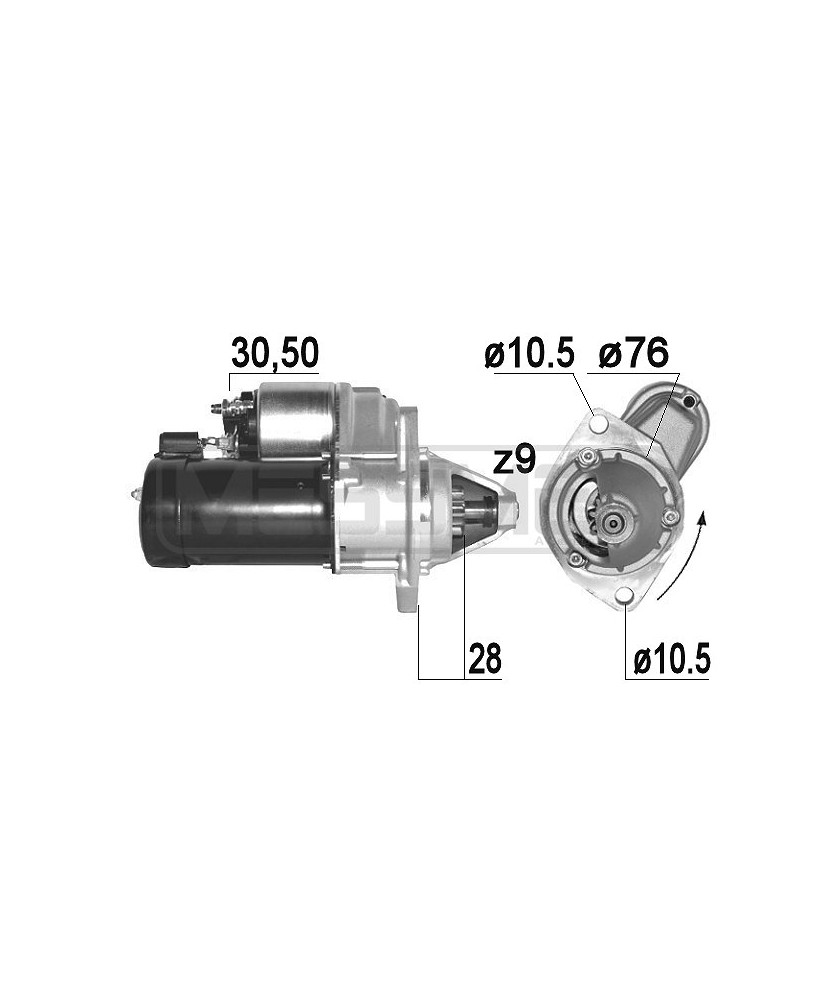 MOTORINO AVVIAMENTO