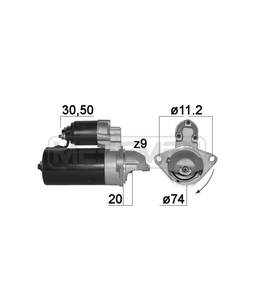 MOTORINO 12V 2KW