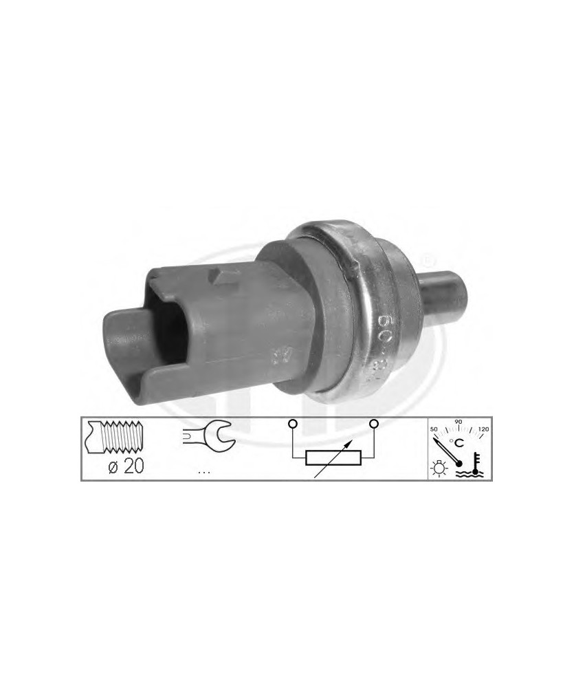 SENSORE TEMPERATURA REFRIGERANTE  C1/C2/C3/C4/BERLINGO-PG--