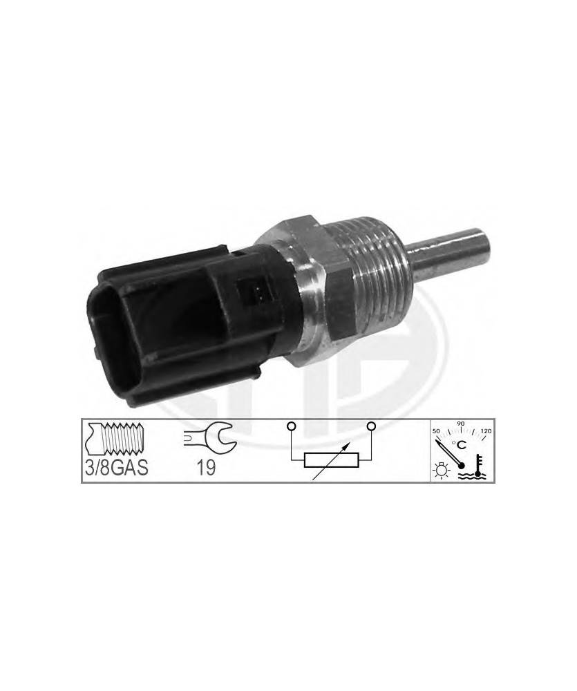 SENSORE TEMPERATURA NERO 2PIN C4 AIRCROSASX/COLT/L200