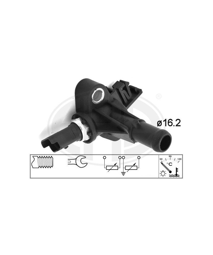 SENSORE TEMPERATURA REFRIGERANTE     PALIO/PANDA/STRADA-  Y