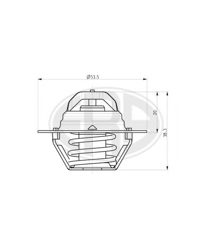 TERMOSTATO  A3 A4 A6 TT 1.8          GOLF IV V 1.8 POLO 1.6 TOURAN