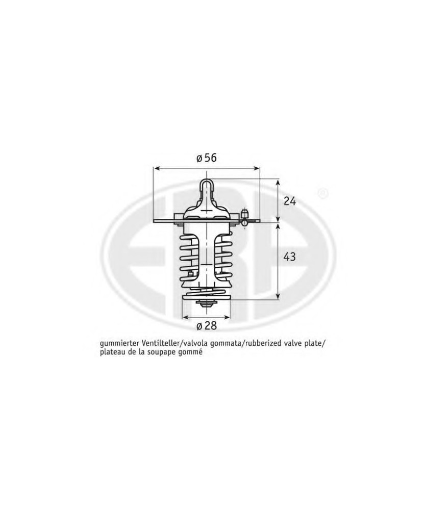 VALVOLA TERMOSTATICA  CARISMA