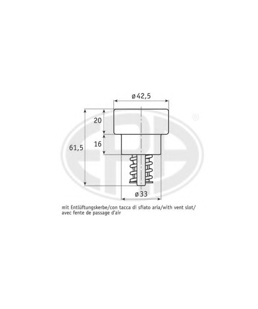 TERMOSTATO  REFRIGERANTE