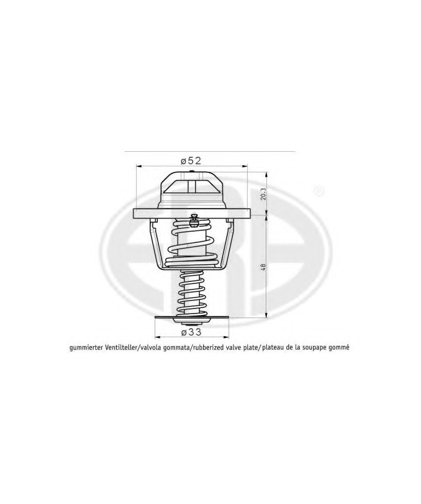 TERMOSTATO  REFRIGERANTE