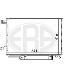 CONENSATORE 600X410X16 CLASSE A(W169)/CLASSE B