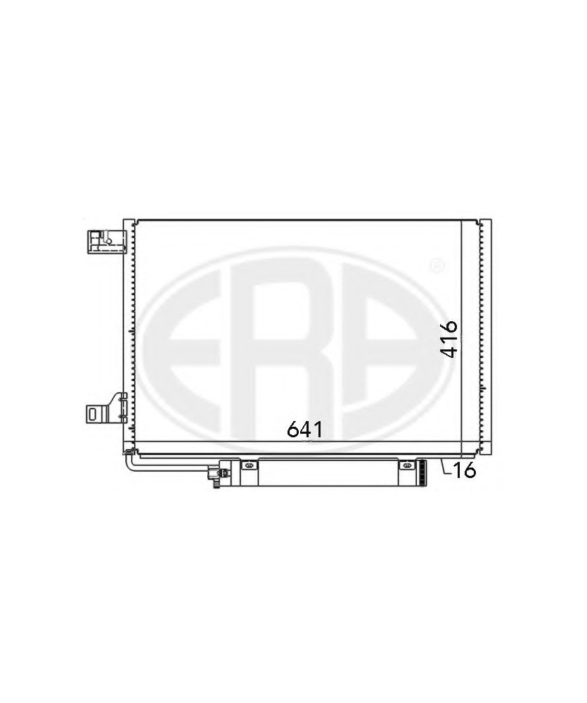 CONENSATORE 600X410X16 CLASSE A(W169)/CLASSE B