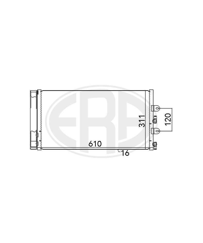 CONDENSATORE  PUNTO 1.2 8V/16V