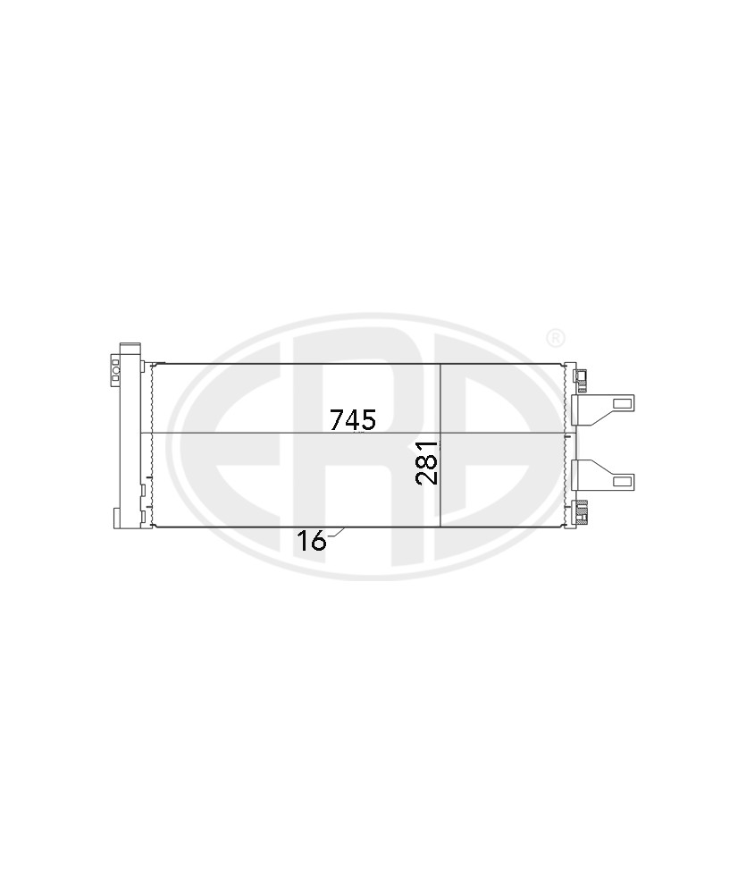 CONDENSATORE  CLIMATIZZATORE             DUCATO-CITR.JUMPER-PEUG.BOXER