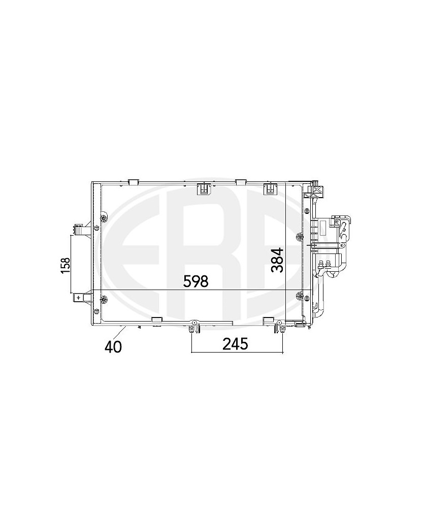 CONDENSATORE  CLIMATIZZATORE