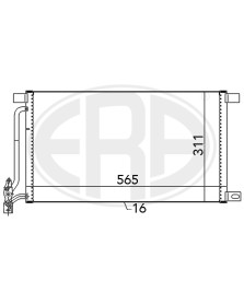 CONDENSATORE  CLIMATIZZATORE