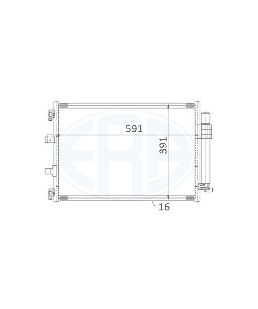 CONDENSATORE  CLIMATIZZATORE