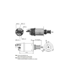 ELETTROMAGNETE  MOTORE DI AVVIAMENTO