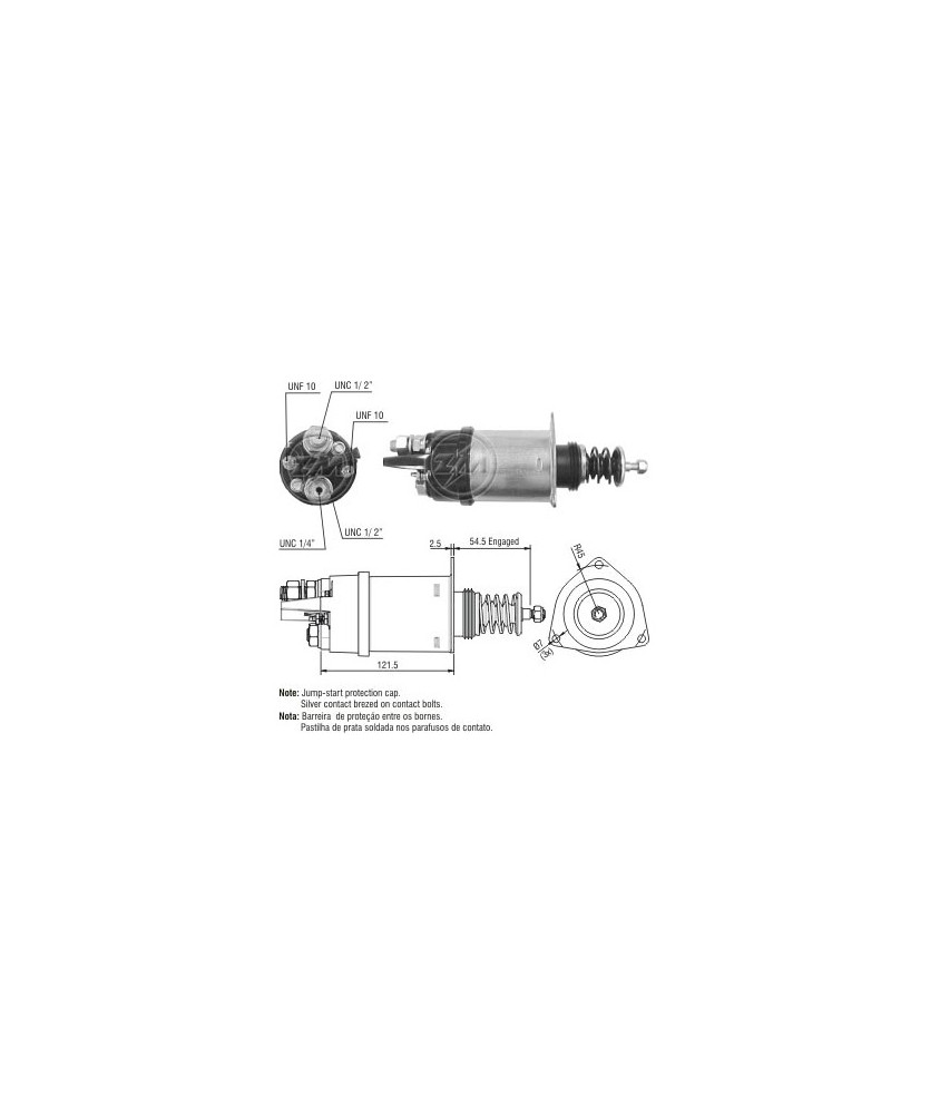 ELETTROMAGNETE  MOTORE DI AVVIAMENTO