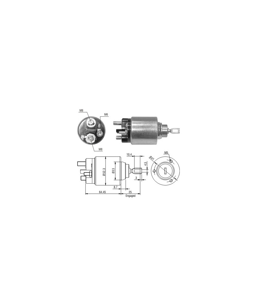 ELETTROMAGNETE  MOTORE DI AVVIAMENTO