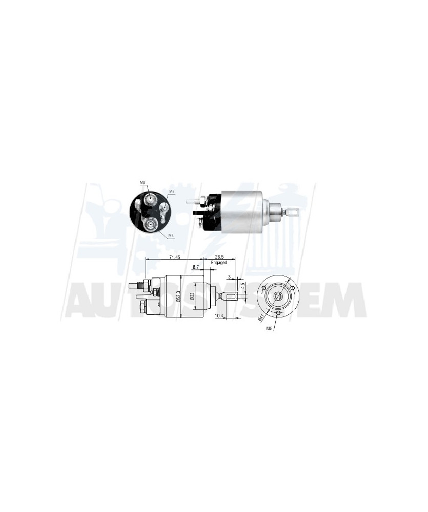 ELETTROMAGNETE  MOTORE DI AVVIAMENTO