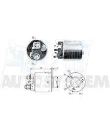 ELETTROMAGNETE  MOTORE DI AVVIAMENTO      TRAFIC/NE/CLIO/LAGUNA/RAPID