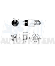 ELETTROMAGNETE  MOTORE DI AVVIAMENTO