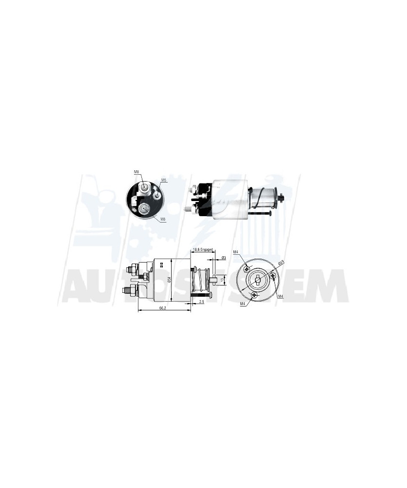 ELETTROMAGNETE  MOTORE DI AVVIAMENTO