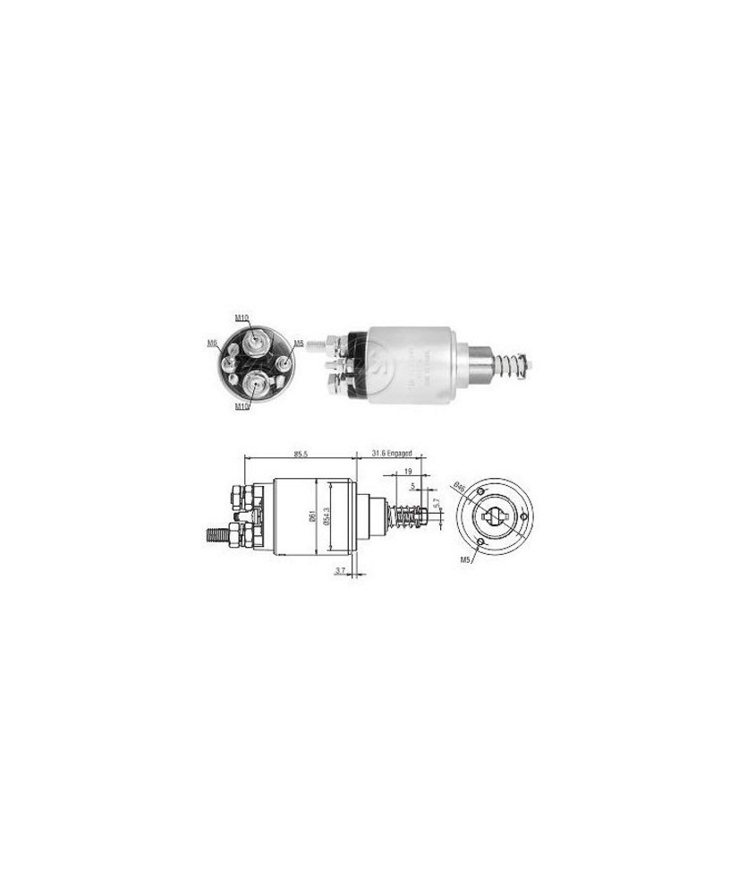 ELETTROMAGNETE  MOTORE DI AVVIAMENTO