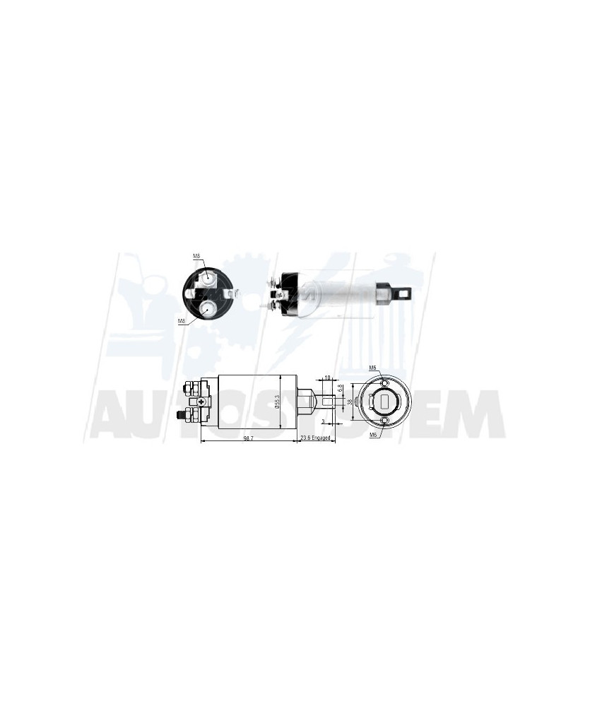 ELETTROMAGNETE  MOTORE DI AVVIAMENTO