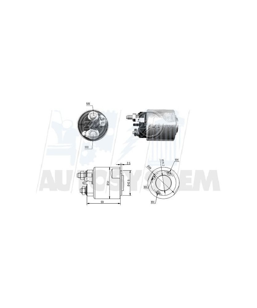 ELETTROMAGNETE  MOTORE DI AVVIAMENTO