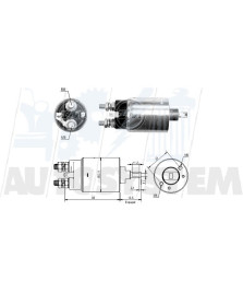 ELETTROMAGNETE  MOTORE DI AVVIAMENTO