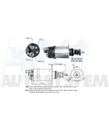 ELETTROMAGNETE  MOTORE DI AVVIAMENTO