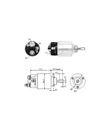 ELETTROMAGNETE  MOTORE DI AVVIAMENTO