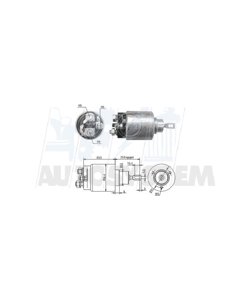 ELETTROMAGNETE MOTORINO D AVVIAMENTO      MICRA II