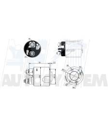 ELETTROMAGNETE  MOTORE DI AVVIAMENTO