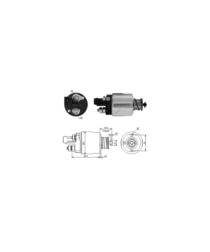 ELETTROMAGNETE  MOTORE DI AVVIAMENTO