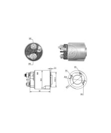 ELETTROMAGNETE MOTORINO D AVVIAMENTO      CLIO/LANGOO/TWINGO/MODUS/G.MODU