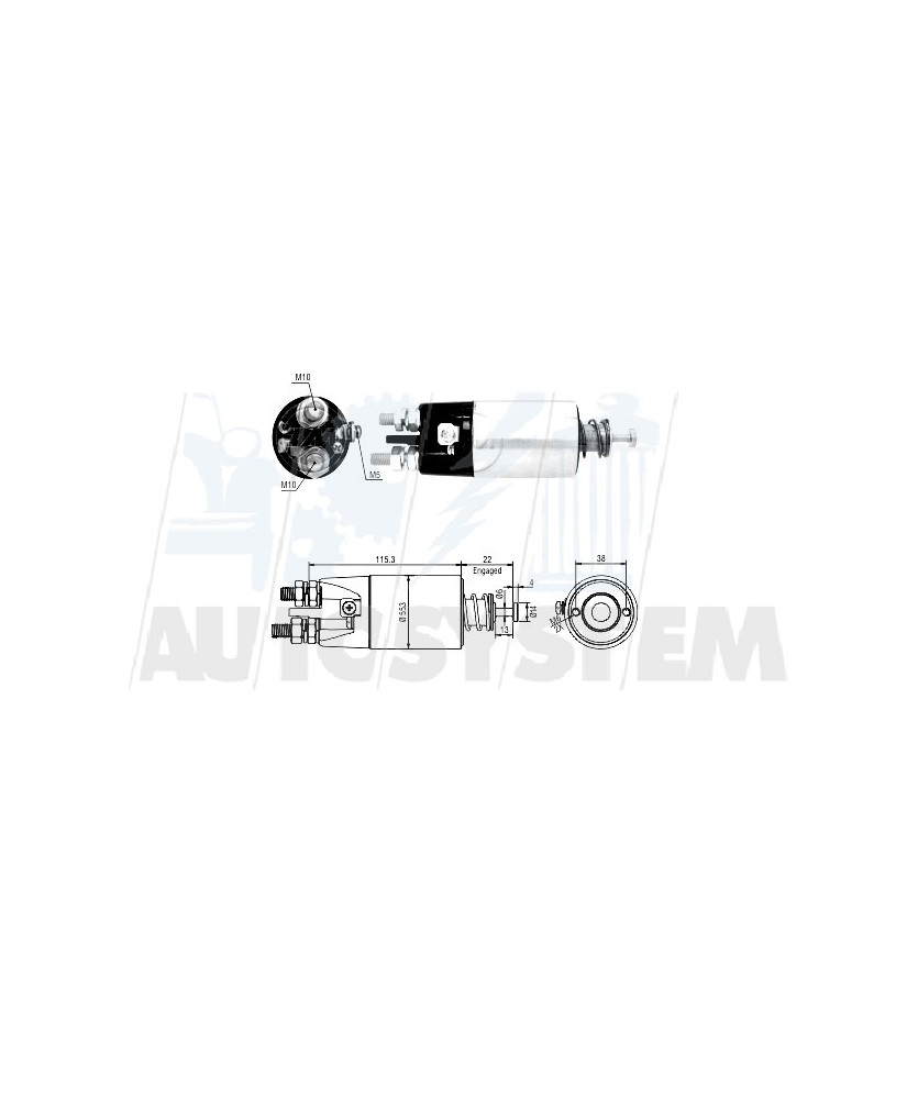 ELETTROMAGNETE  MOTORE DI AVVIAMENTO